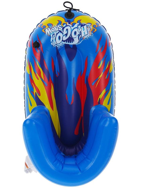 Тюбинг надувной бескамерный H2OGO! Snow, размер 84 х 46 см, ПВХ/ПВХ, со спинкой