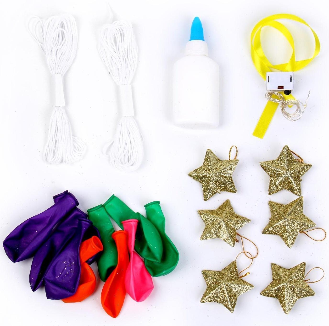 Набор для творчества «Новогодняя гирлянда из ниток своими руками»