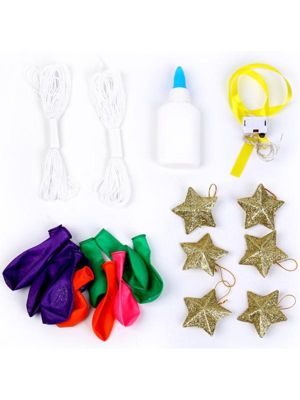 Набор для творчества «Новогодняя гирлянда из ниток своими руками»