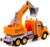 Экскаватор «Профи» инерционный цвет оранжевый, световые и звуковые эффекты