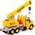 Кран «Профи», инерционный, световые и звуковые эффекты, цвет жёлтый