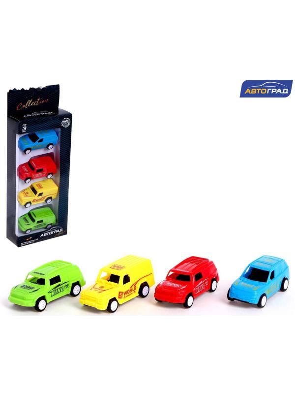 Джип инерционный «Гонка», набор 4 штуки