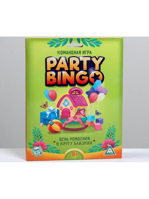 Командная игра «Party Bingo. День Рождения в кругу близких», 8+