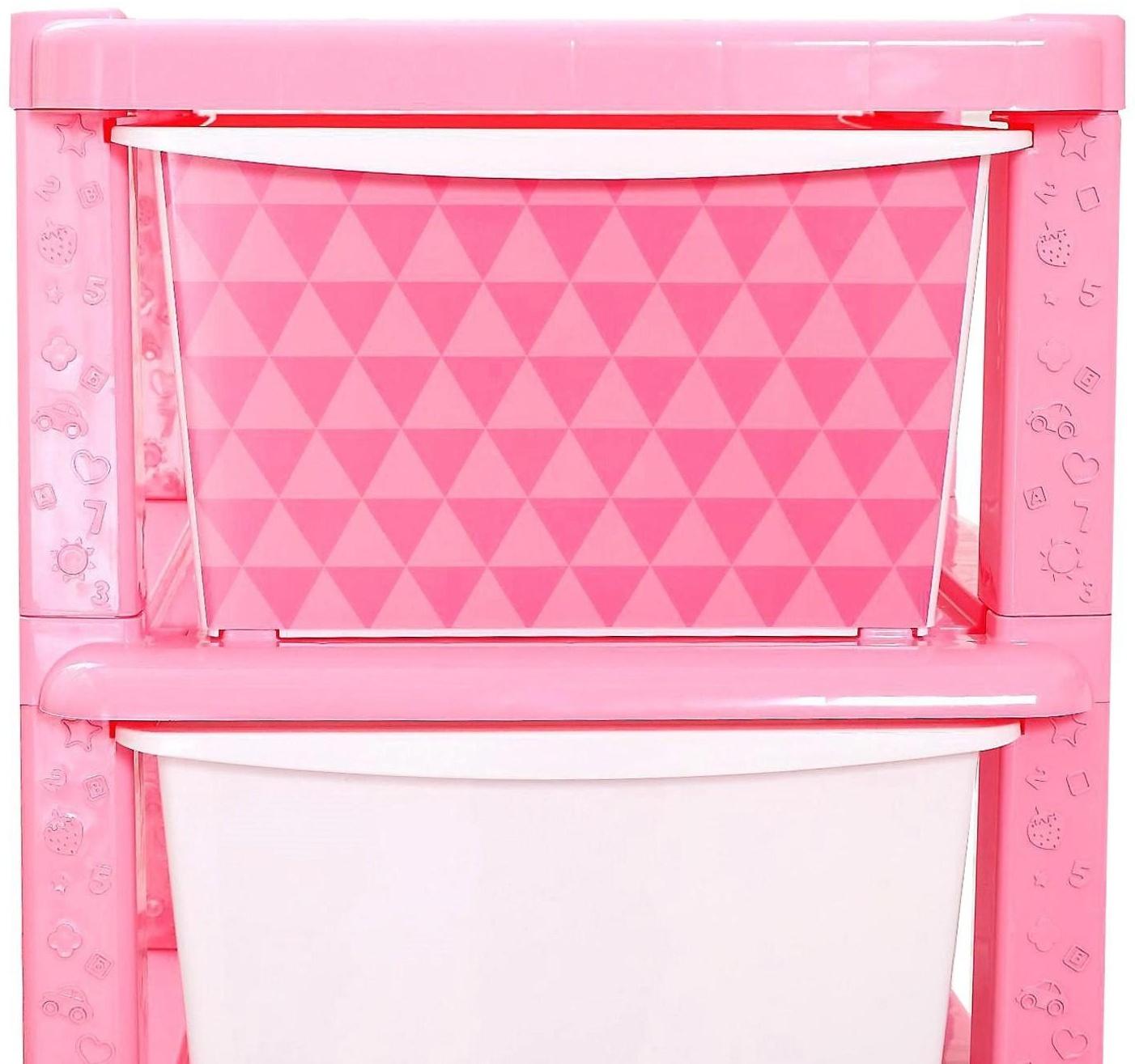 Комод детский «Принцесса «, 5 секции