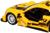 Машина металлическая BMW M4 1:44, инерция, открываются двери, цвет жёлтый