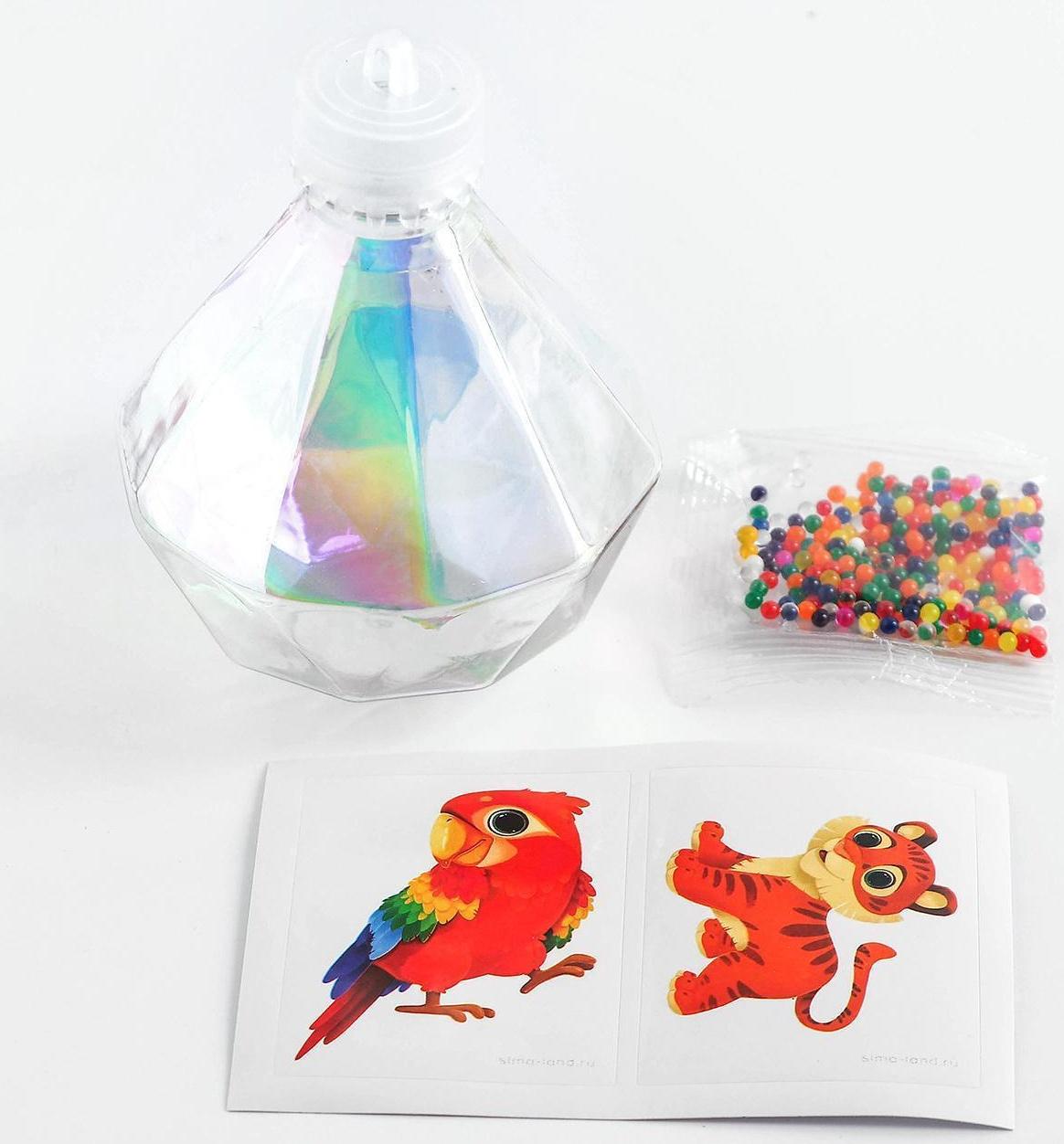 Набор для творчества. «Весёлые животные» с растущими шариками