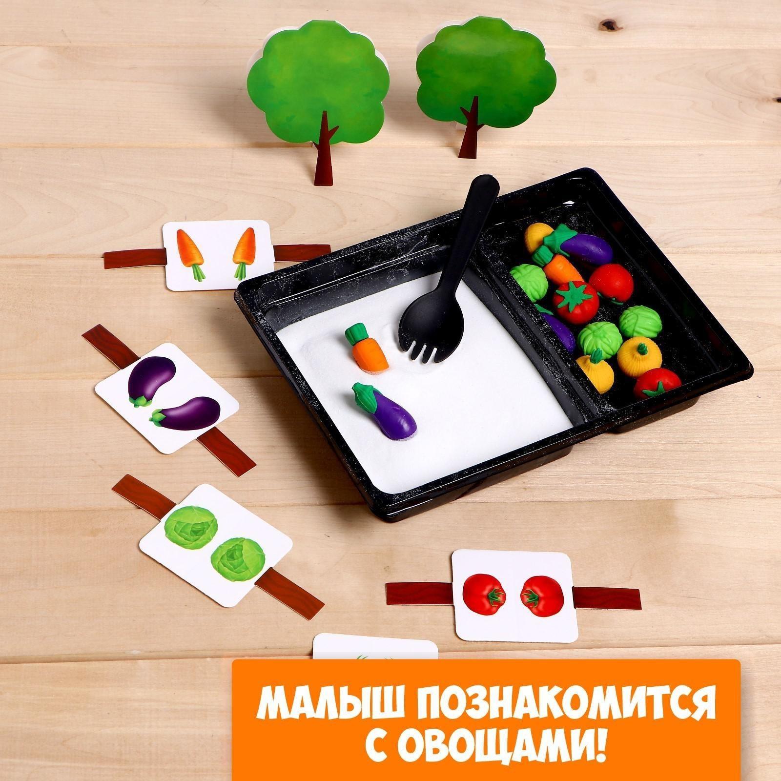 Сенсорная коробка «Весёлый огород»