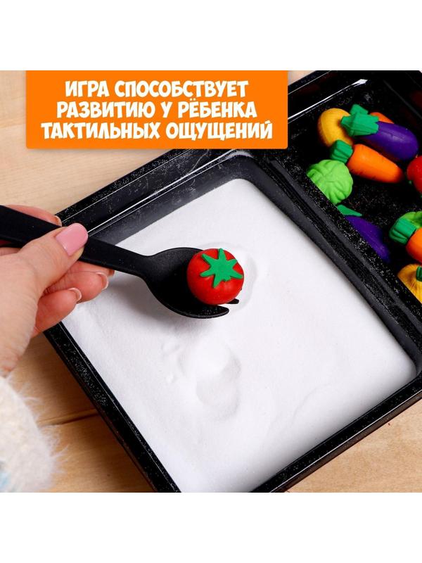 Сенсорная коробка «Весёлый огород»