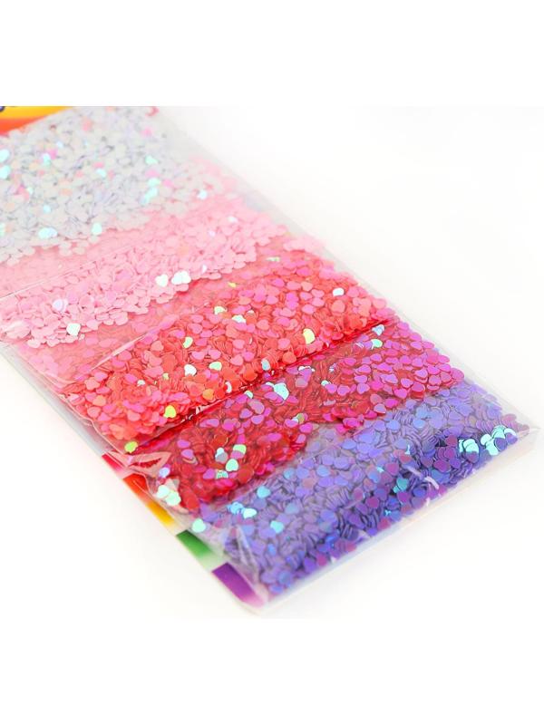 Наполнение для слаймов, сердечки 30 г