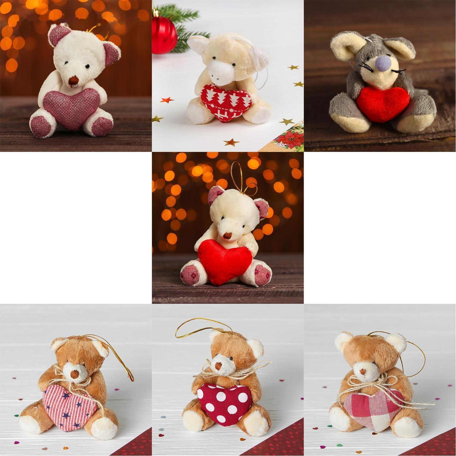 Мягкая игрушка-подвеска «Животные», виды МИКС