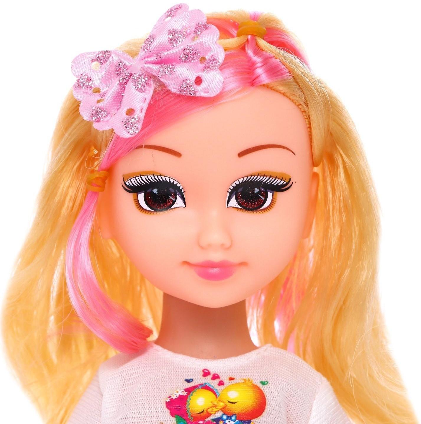 Кукла классическая «Даша» в платье, МИКС