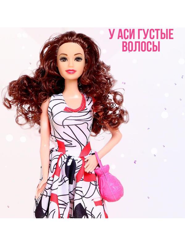 Кукла-модель «Ася» в платье