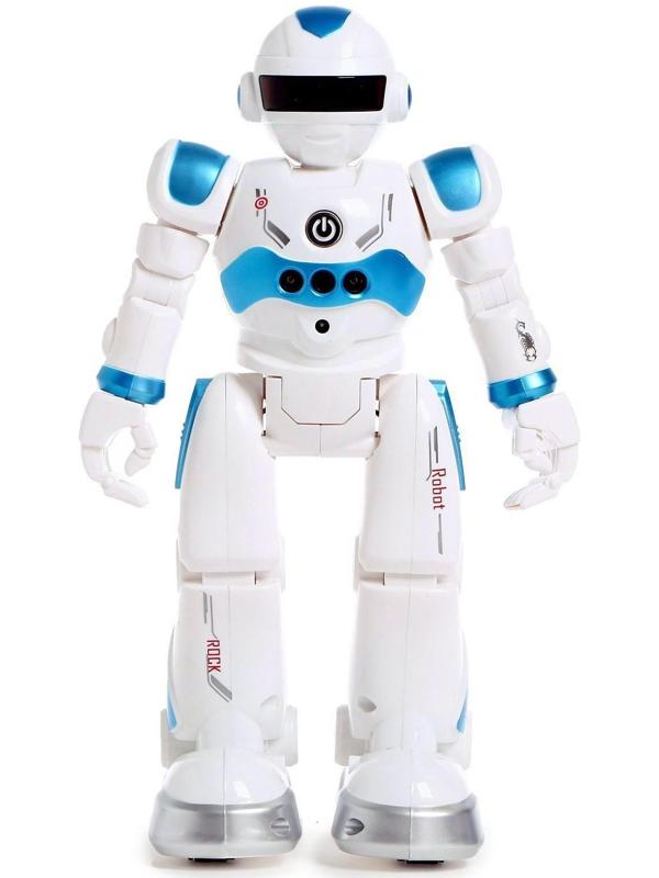 Робот-игрушка радиоуправляемый IQ BOT GRAVITONE, русское озвучивание, цвет синий