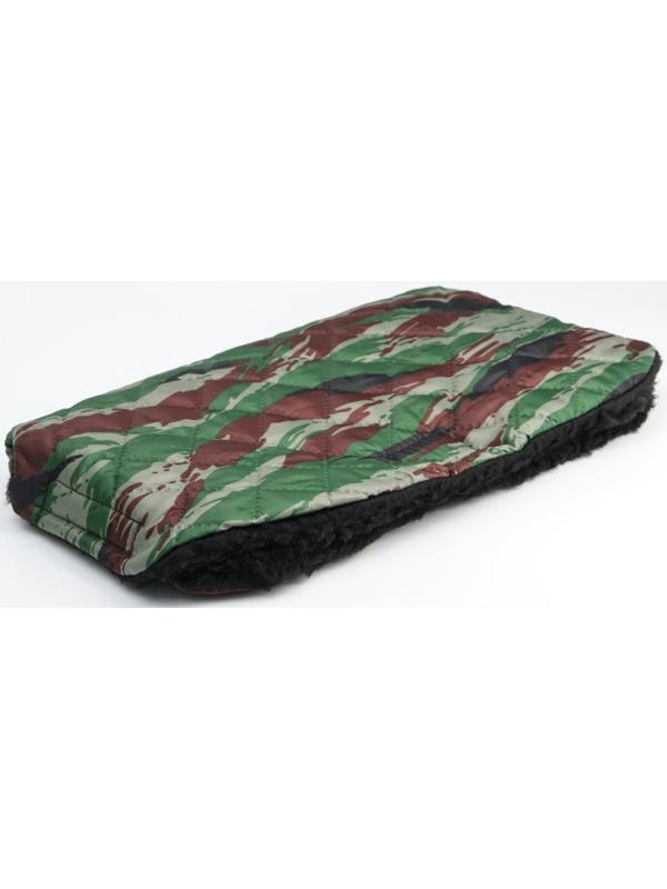 Муфта на ручку коляски, стеганная, цвет камуфляж