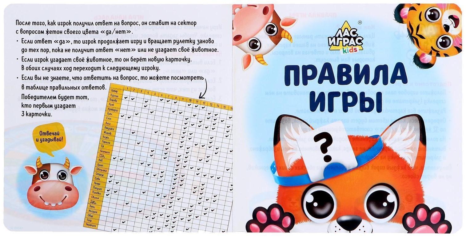 Настольная игра «Угадай, кто ты»