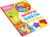 Книга с часиками картонная «Цифры, цвета, формы» 10 стр.