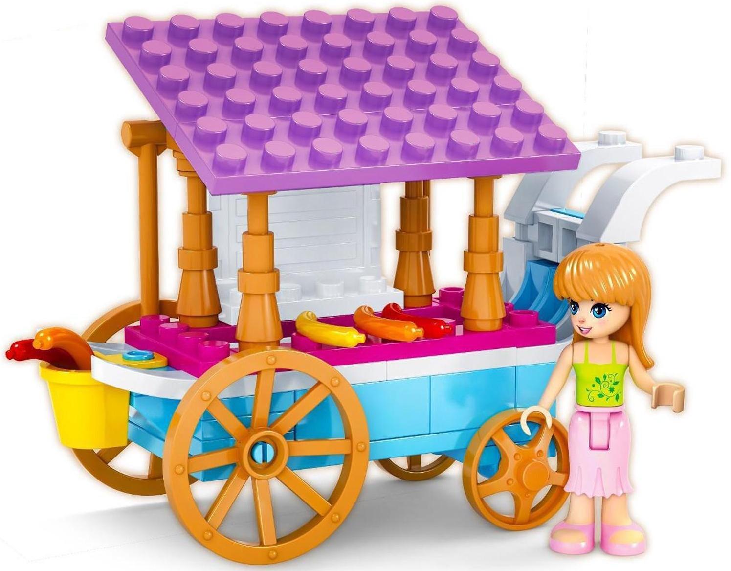 Конструктор Город Мечты «Передвижная закусочная», 79 деталей