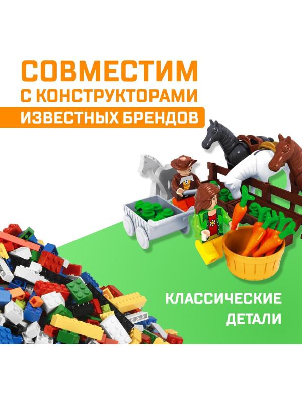 Конструктор Ферма «Конюшня», 89 деталей