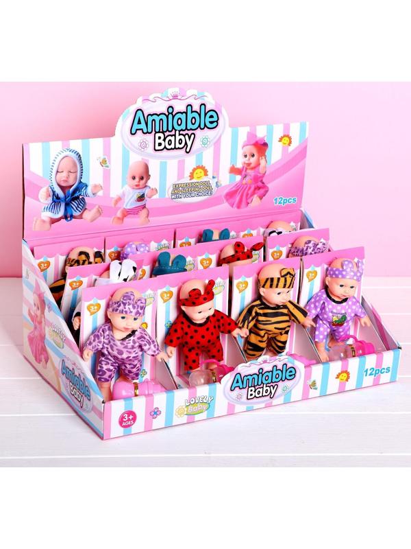 Пупс «Малыш» с аксессуарами, МИКС