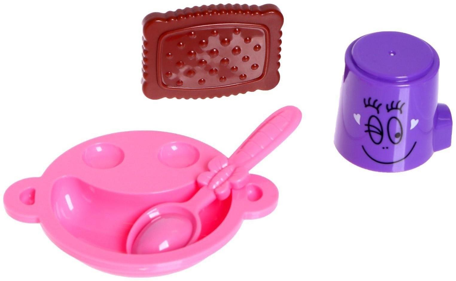 Интерактивный пупс «Малыш» 6 функций, озвученный, кушает, пьёт, играет в «ладушки» высота 40 см