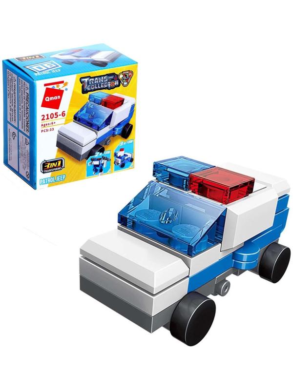 Конструктор «Транспорт», 10 видов, МИКС