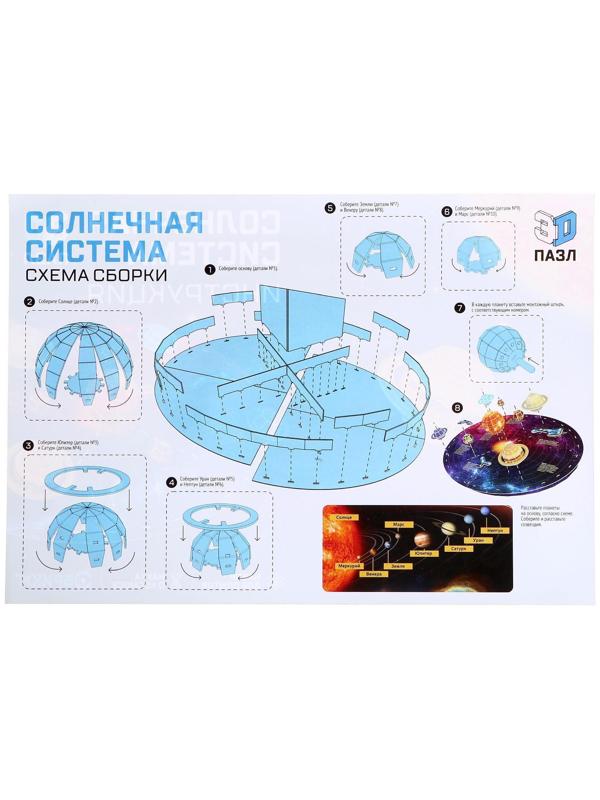 3Д Конструктор из пенокартона «Солнечная система»