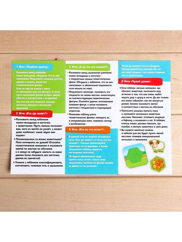 Умные окошки «Кто, где живёт»