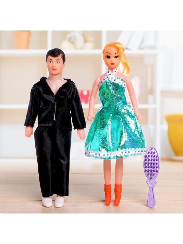 Набор кукол «Семья» с аксессуаром, МИКС