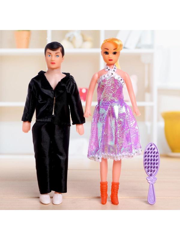 Набор кукол «Семья» с аксессуаром, МИКС