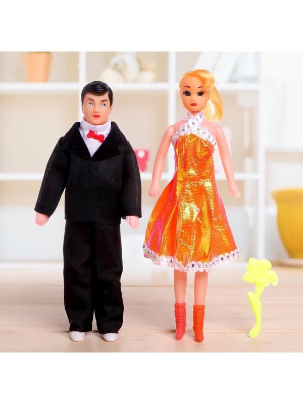 Набор кукол «Семья» с аксессуаром, МИКС