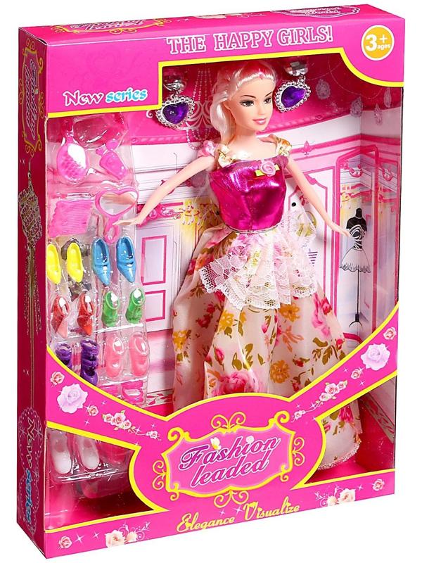 Кукла-модель «Даша» в платье, с аксессуарами