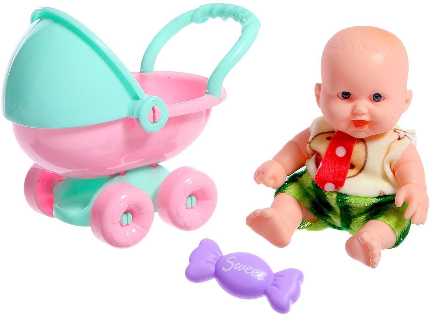 Пупс «Саша» с аксессуарами, МИКС