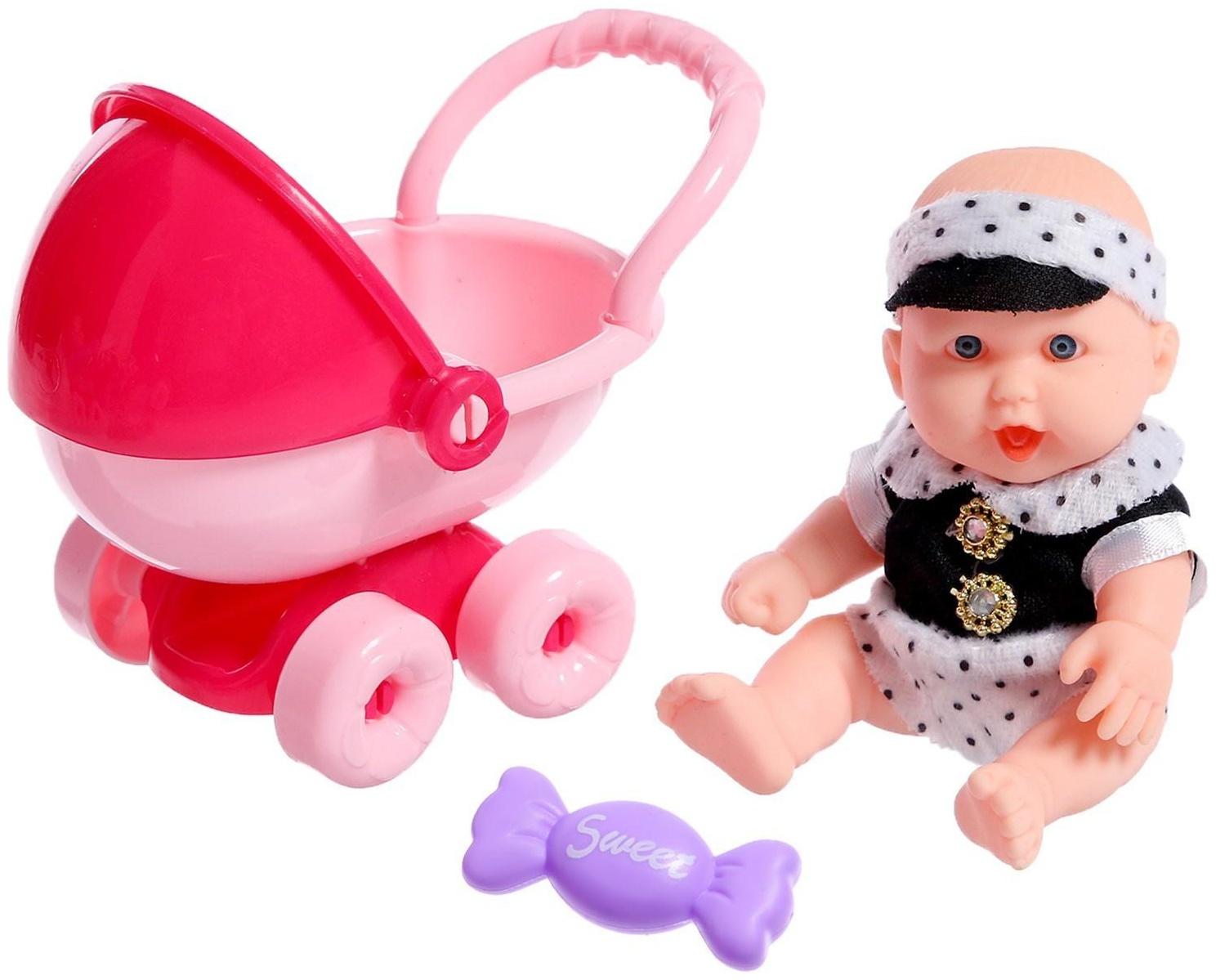 Пупс «Саша» с аксессуарами, МИКС