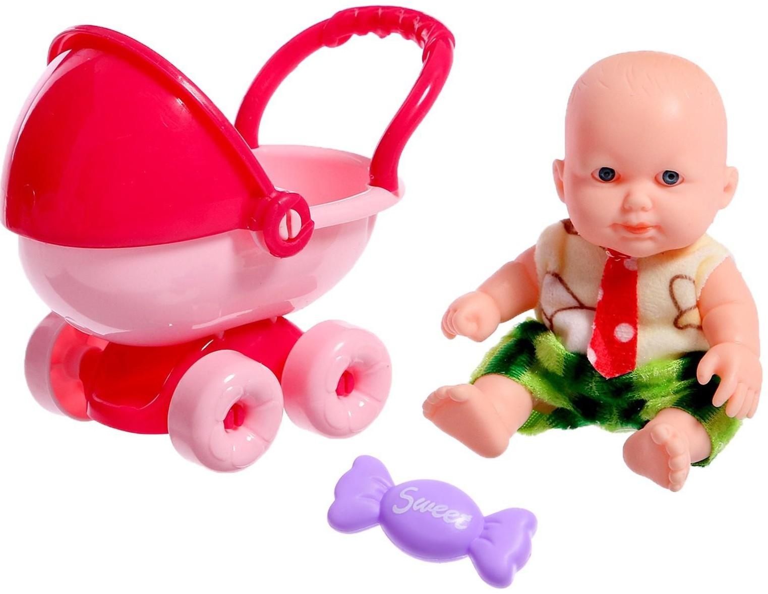 Пупс «Саша» с аксессуарами, МИКС