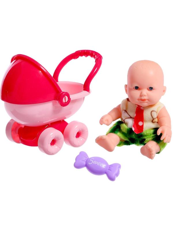 Пупс «Саша» с аксессуарами, МИКС