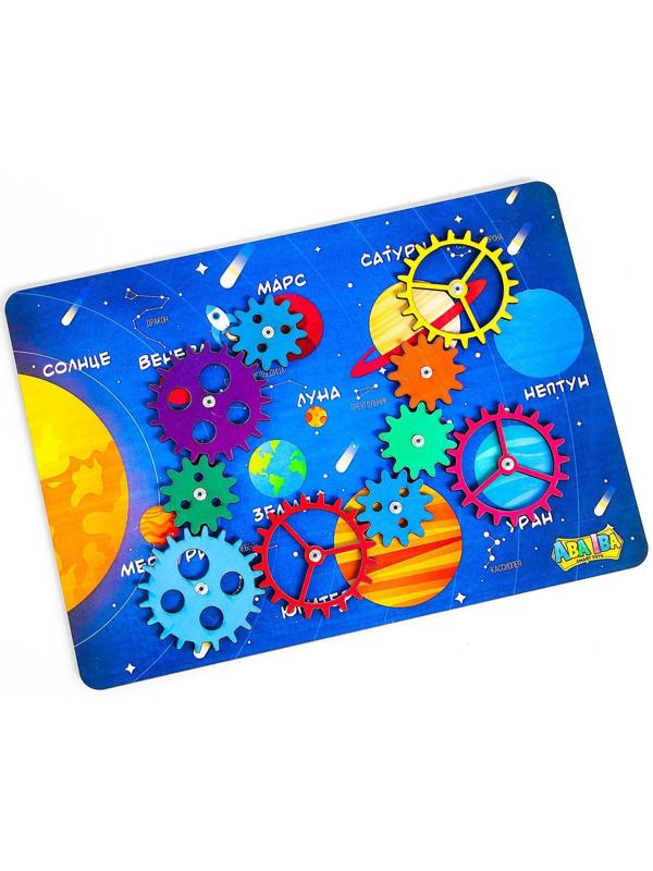 Бизиборды шестерёнки «Космос»