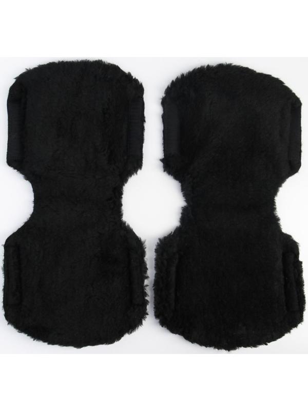 Варежки-муфты на ручку коляски, 2 шт., цвет синий