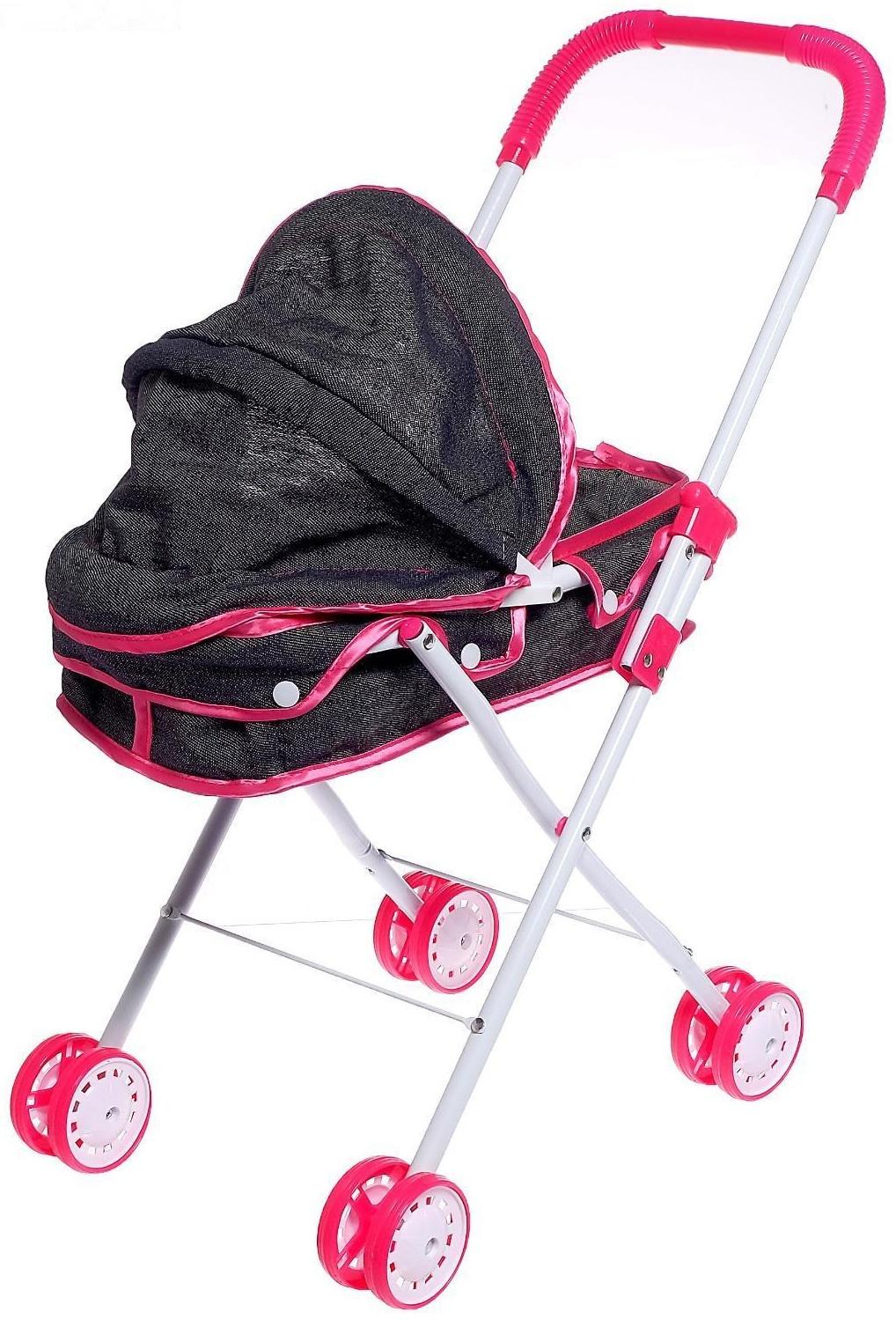 Коляска универсальная для кукол, металлический каркас