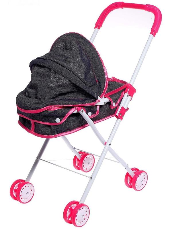 Коляска универсальная для кукол, металлический каркас