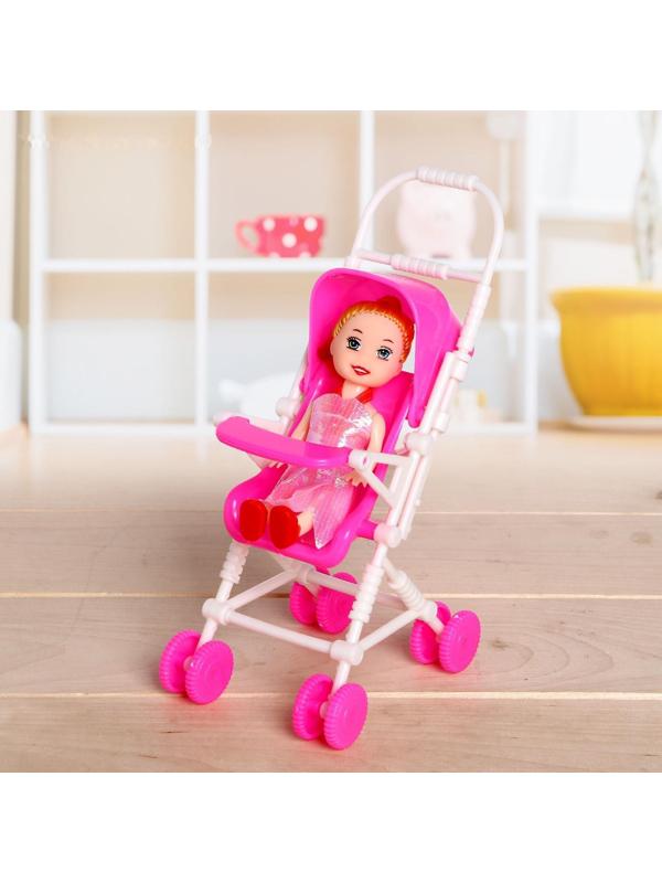 Кукла-малышка «Ляля» в коляске, с аксессуарами, МИКС