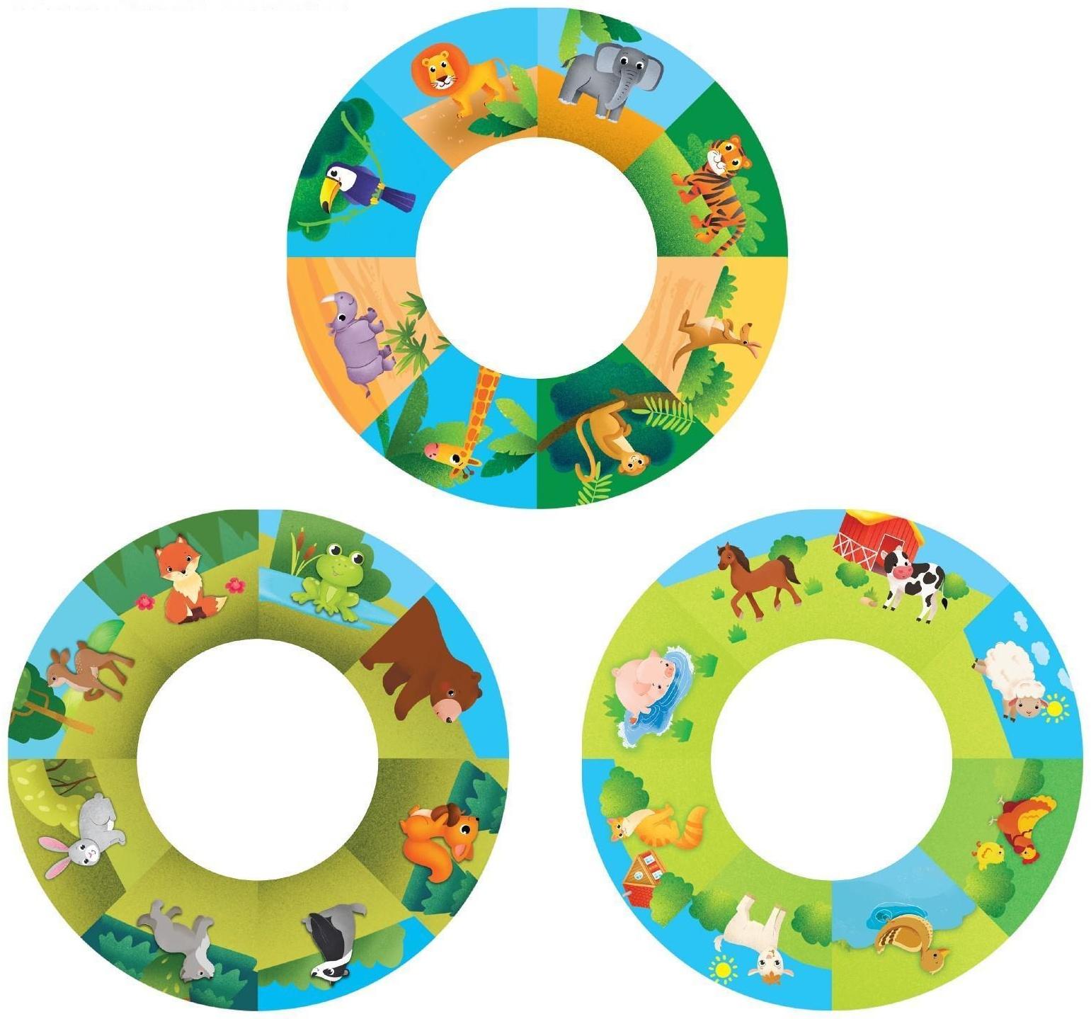 Слайды для проектора «Жители джунглей», набор