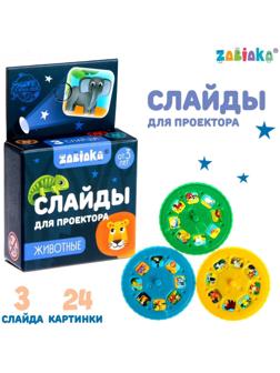 Слайды для проектора «Жители джунглей», набор