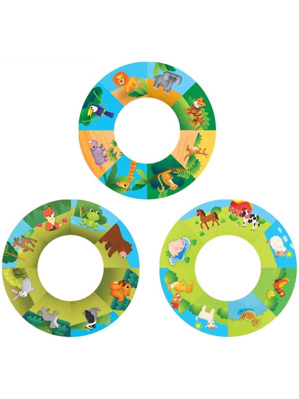 Слайды для проектора «Жители джунглей», набор