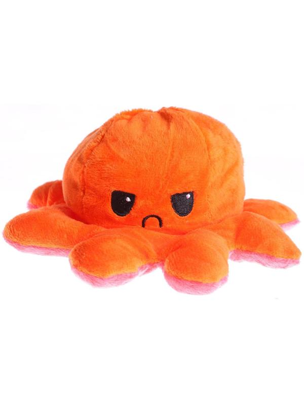 Мягкая игрушка-трансформер «Осьминог перевёртыш», 10 см, цвета МИКС