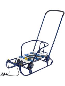 Санки «Тимка 6 универсал», синий лак