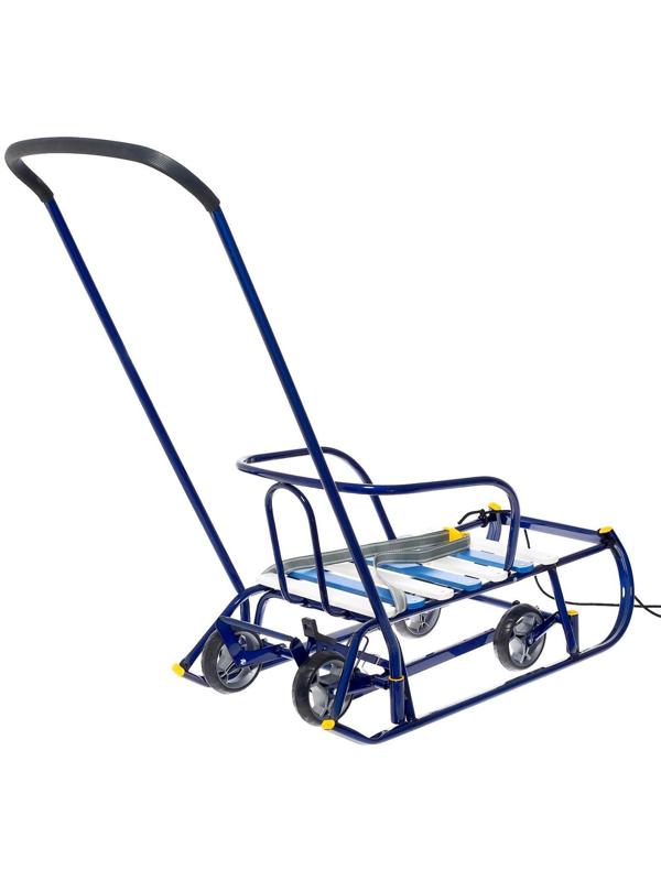 Санки «Тимка 6 универсал», синий лак