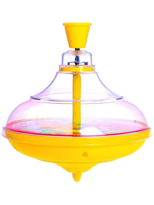 Юла прозрачная «Сказочные животные», МИКС