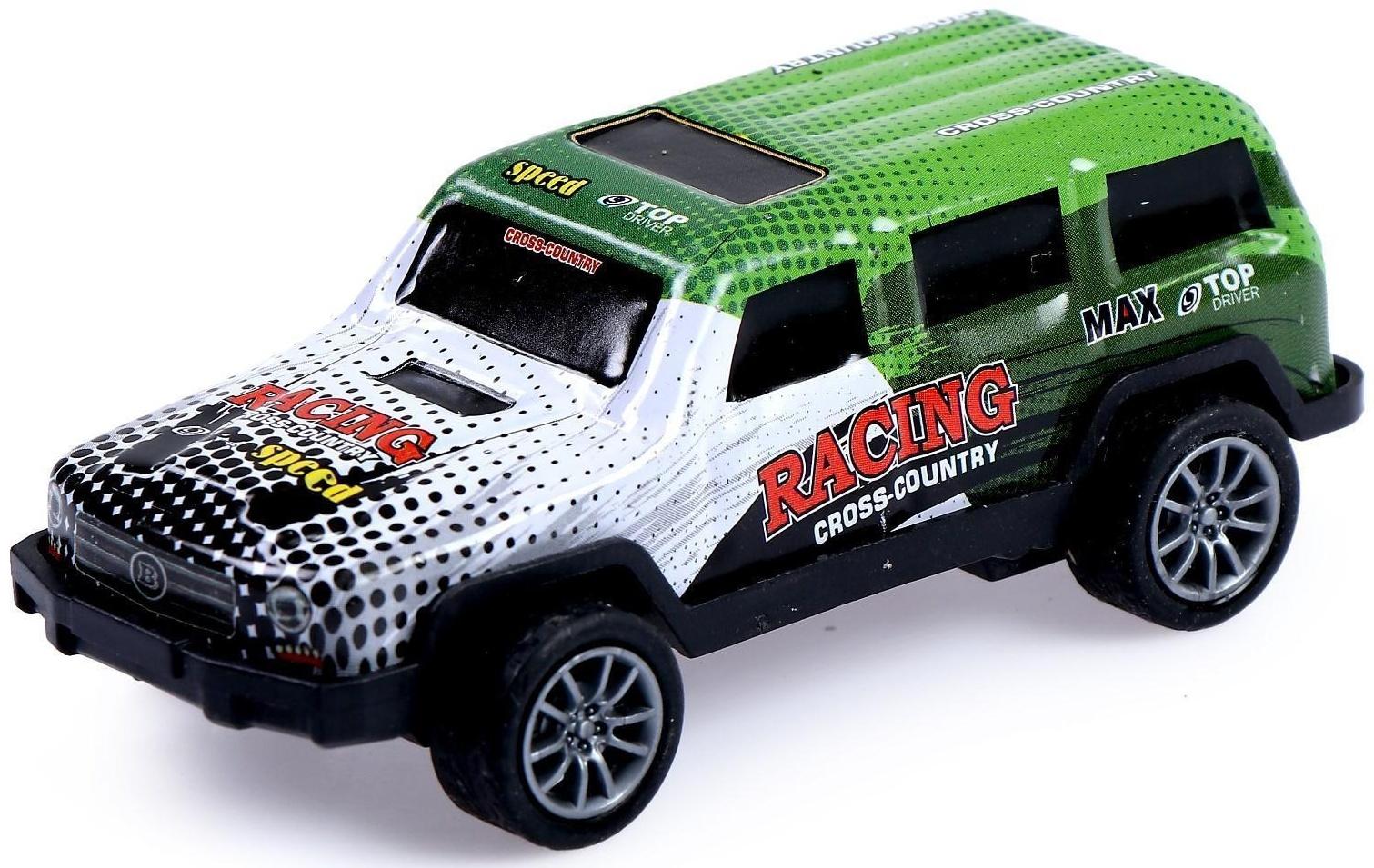 Набор металлических машин «Внедорожник», инерционные, 8 штук