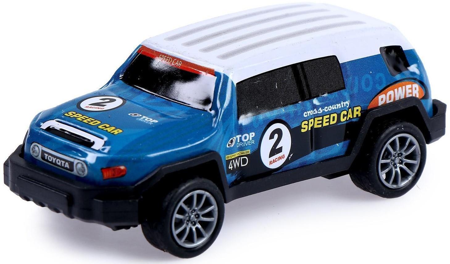 Набор металлических машин «Внедорожник», инерционные, 8 штук