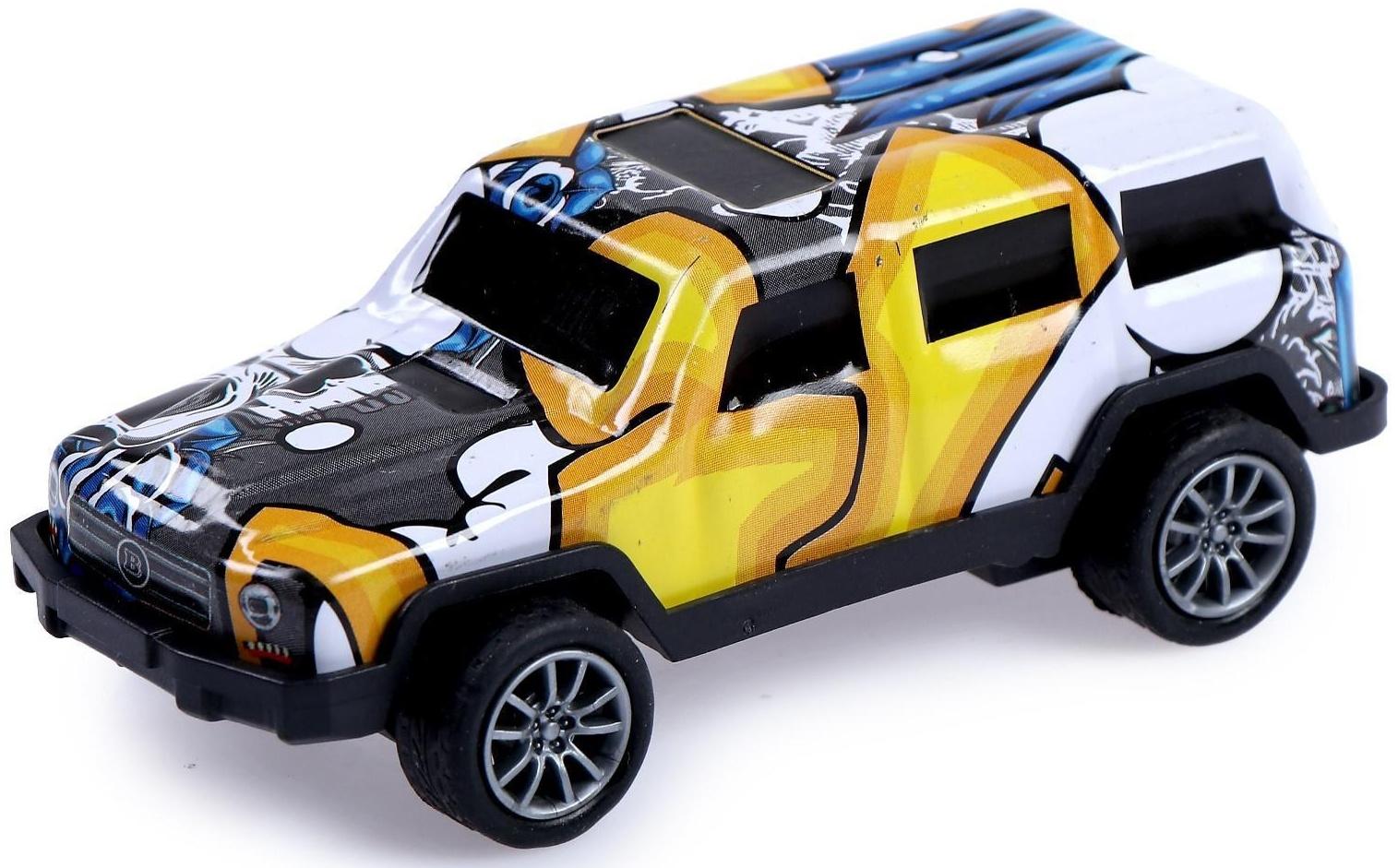 Набор металлических машин «Внедорожник», инерционные, 8 штук